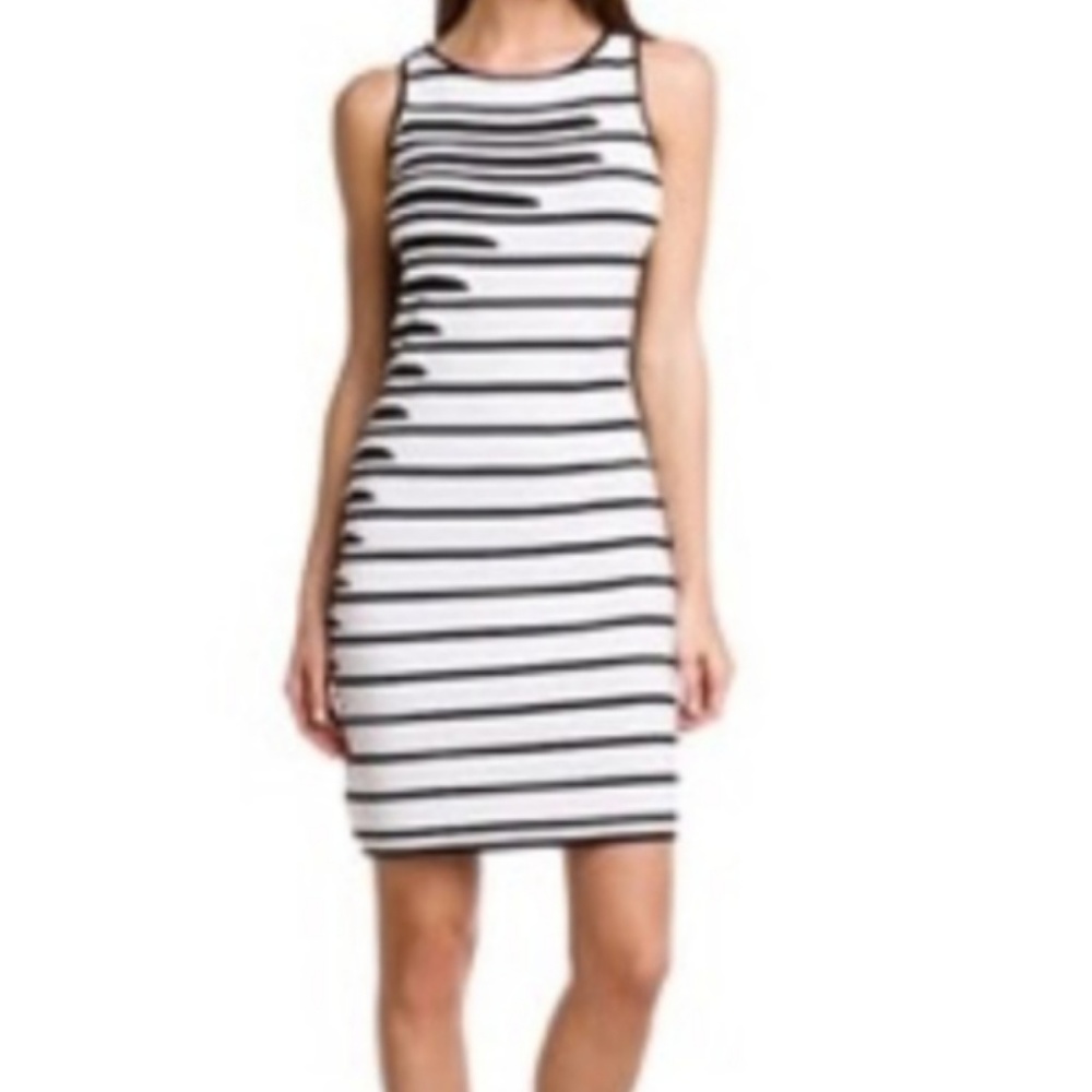 NWT Catherine Malandrino black and white dress, XS